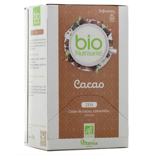 Infusion Cacao Bio 20 sachets