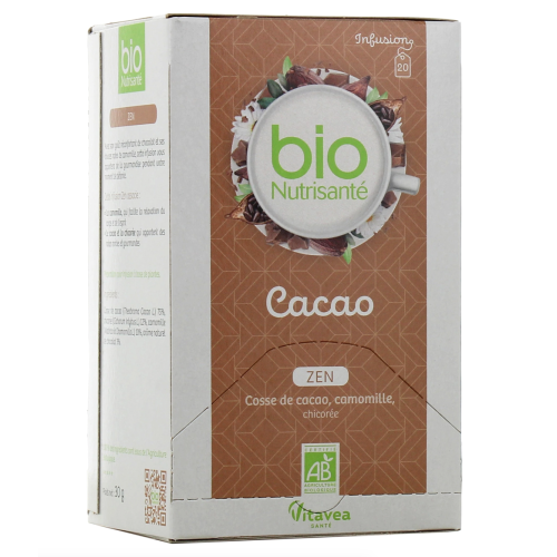 Infusion Cacao Bio 20 sachets Infusion Cacao Bio 20 sachets