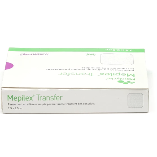 Mepilex Transfer Pansement hydrocellulaire 7,5cm x 8,5cm