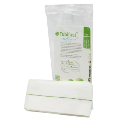 Tubifast Bandage tubulaire élastique Vert 5 cm x 1 m