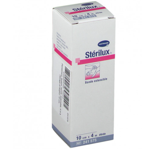 Sterilux Bande Extensible 10cm x 4m Sterilux Bande Extensible 10cm x 4m
