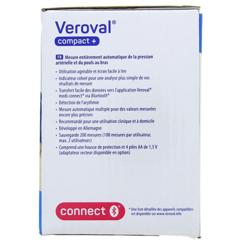 VEROVAL COMPACT+ TENSIOMÈTRE BRAS VEROVAL COMPACT+ TENSIOMÈTRE BRAS