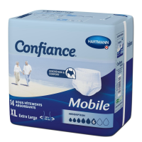 Confiance Mobile slip absorbant 6 gouttes XL 14 sachets