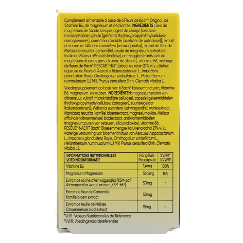 Rescue Nuits Paisibles 30 capsules Rescue Nuits Paisibles 30 capsules