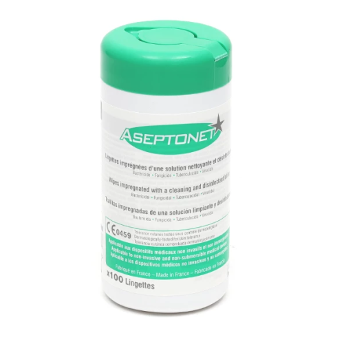 Aseptonet Lingettes nettoyantes et désinfectantes Aseptonet Lingettes nettoyantes et désinfectantes