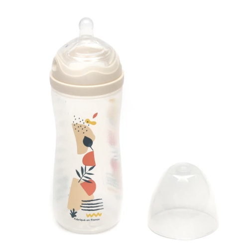 Biberon anti colique tétine multi perforée 330 ml Biberon anti colique tétine multi perforée 330 ml