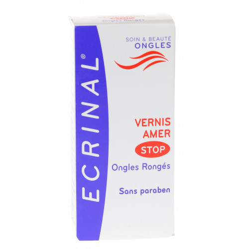 ECRINAL Vernis Amer Renforcé 10mL - Stoppe Ongles Rongés