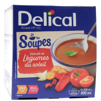 Soupe HP/HC Velouté de légumes du soleil 4 x 200ml