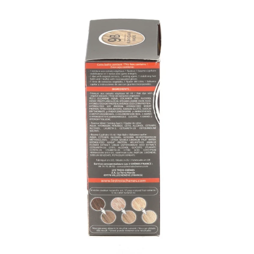 Les 3 Chênes coloration permanente blond clair nacré 9B Les 3 Chênes coloration permanente blond clair nacré 9B
