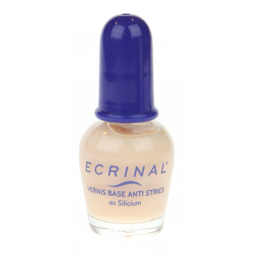 ECRINAL Vernis Base Anti-stries 10mL - Lisse et Protège Ongles