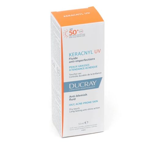 Fluide anti-imperfections SPF50+ peau grasse à tendance acnéique 50ml Fluide anti-imperfections SPF50+ peau grasse à tendance acnéique 50ml