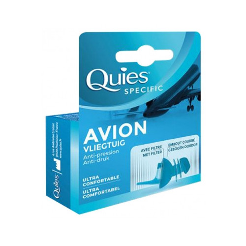 Quies EAR-Planes Protection Auditive 1 Paire - Confort Avion