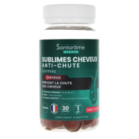 Sublimes Cheveux Anti-Chute Goût Pêche 30 Gummies