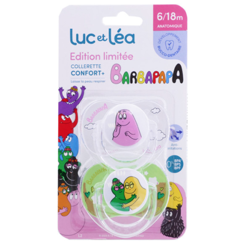 Sucette Anatomique 6-18mois Barbapapa