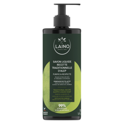 Savon Liquide Recette Traditionnelle d'Alep 500 ml Savon Liquide Recette Traditionnelle d'Alep 500 ml