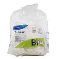 Sterilux rectangles de coton BIO 1 sachet