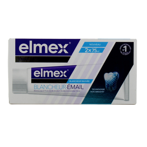 Dentifrice Blancheur Email 2 x 75 ml Dentifrice Blancheur Email 2 x 75 ml
