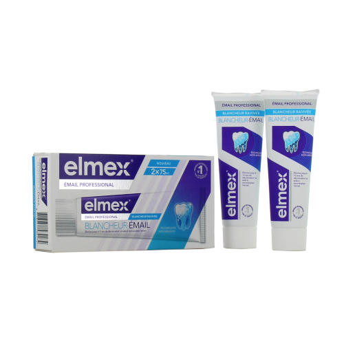 Dentifrice Blancheur Email 2 x 75 ml