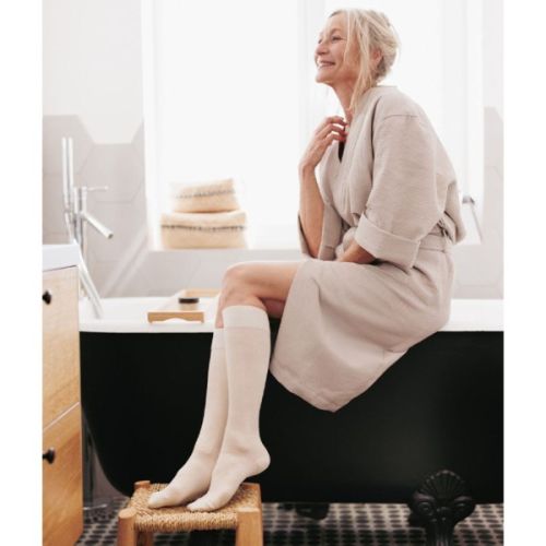 Sigvaris Active Coton bio chaussettes de contention femme classe 2 Sigvaris Active Coton bio chaussettes de contention femme classe 2