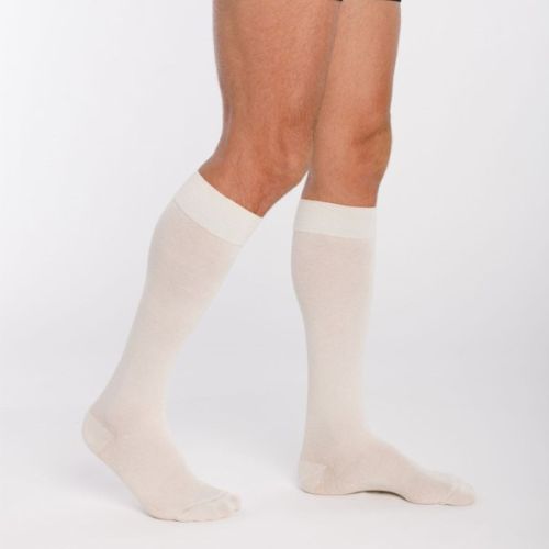 Sigvaris Active Coton bio chaussettes de contention homme classe 2