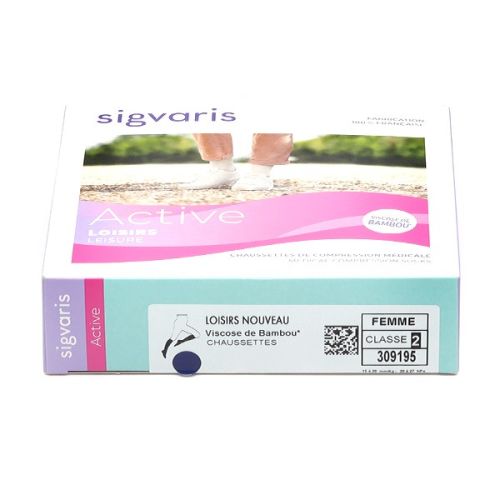 Sigvaris Active loisirs Chaussettes de Contention femme Classe 2 Sigvaris Active loisirs Chaussettes de Contention femme Classe 2