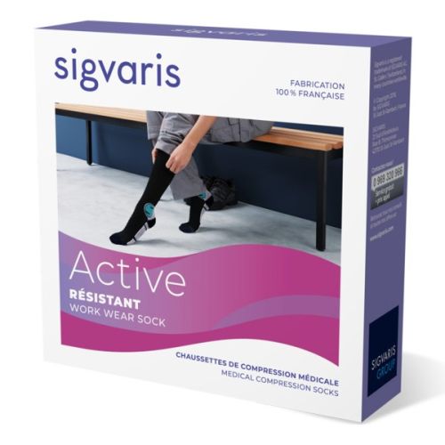 Sigvaris Active Résistant Chaussettes de contention femme classe 2 Sigvaris Active Résistant Chaussettes de contention femme classe 2