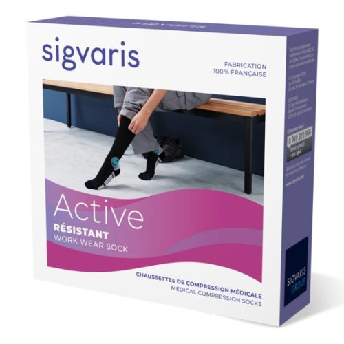 Sigvaris Active Résistant Chaussettes de contention femme classe 2