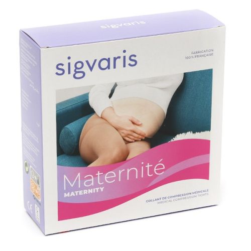 Sigvaris collant maternité opaque classe 2