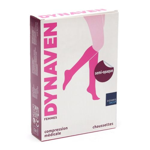 Sigvaris Dynaven Semi-opaque Chaussettes de Contention Femme Classe 2 Sigvaris Dynaven Semi-opaque Chaussettes de Contention Femme Classe 2
