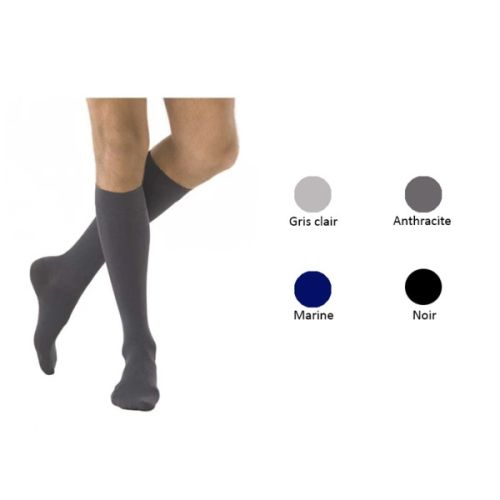 Sigvaris Essentiel Microfibre Chaussettes de Contention Homme Classe 2