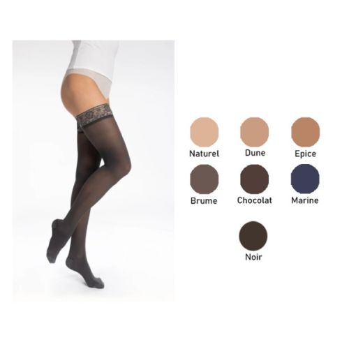 Sigvaris Essentiel Semi transparent Bas de Contention Femme Classe 2 Sigvaris Essentiel Semi transparent Bas de Contention Femme Classe 2