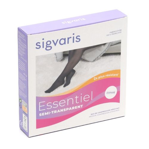 Sigvaris Essentiel Semi transparent Bas de Contention Femme Classe 2 Sigvaris Essentiel Semi transparent Bas de Contention Femme Classe 2
