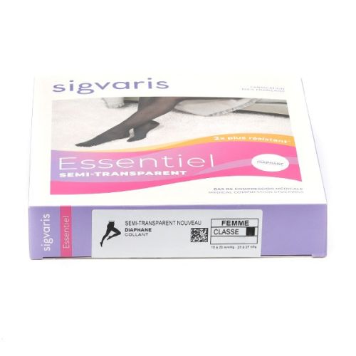 Sigvaris Essentiel Semi transparent Collant de contention Femme Classe 1