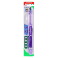 GUM Technique+ Brosse à dents Souple Compacte 491-2607