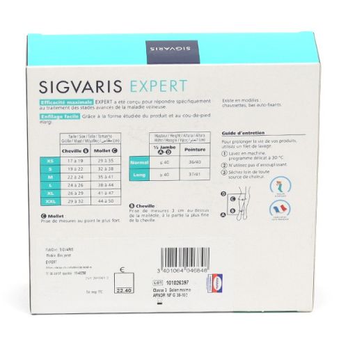 Sigvaris Expert Chaussettes de Contention Femme Classe 3