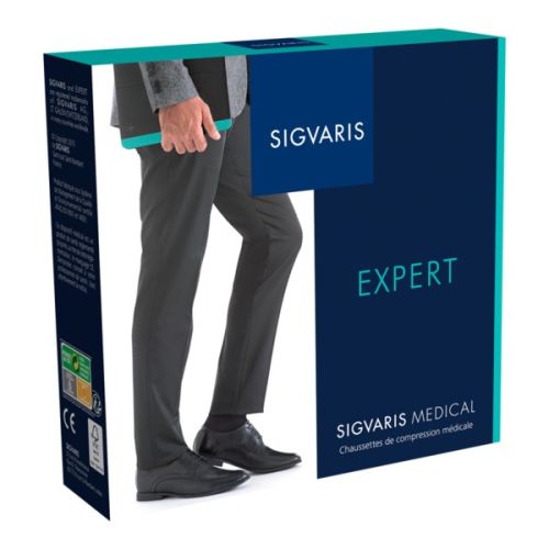 Sigvaris Expert Chaussettes de Contention Pieds Ouverts Homme Classe 3 Sigvaris Expert Chaussettes de Contention Pieds Ouverts Homme Classe 3