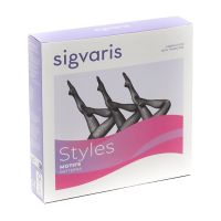 Sigvaris Styles Motifs Collant de contention femme Carreaux classe 2