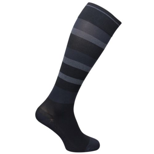 Sigvaris Styles Motifs Rayures Chaussettes de Contention Homme Classe 2