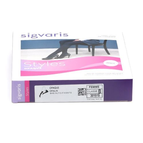 Sigvaris Styles Opaque Bas de contention Femme Classe 2