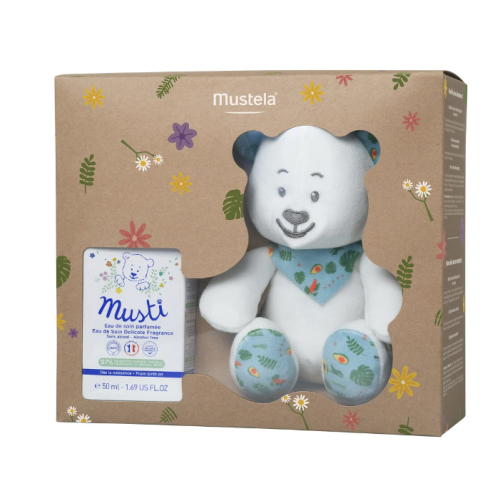Musti Eau de Soin Parfumée 50 ml + Peluche Musti Eau de Soin Parfumée 50 ml + Peluche