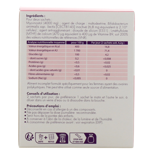 Gynositol Plus Postbiotique 30 sachets Gynositol Plus Postbiotique 30 sachets