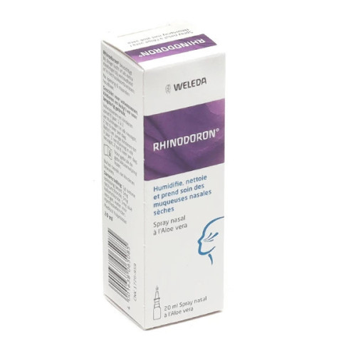 Weleda Rhinodoron 20mL - Soin nasal Aloë Vera Weleda Rhinodoron 20mL - Soin nasal Aloë Vera