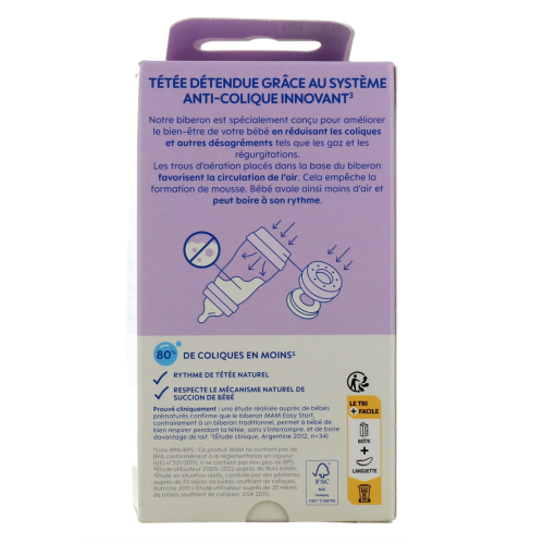 Easy Start Biberon Anti-colique 130 ml