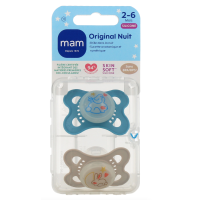 Original Nuit Sucette Silicone 2-6 mois