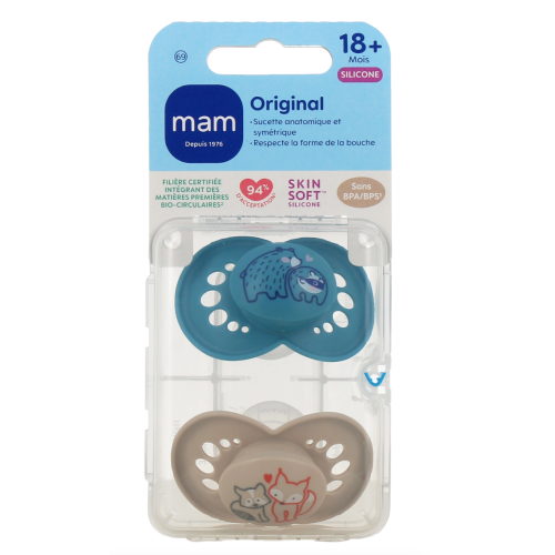 Original Sucette Silicone 18 mois et + Original Sucette Silicone 18 mois et +