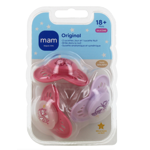 Original Sucette Silicone 18 mois et + Original Sucette Silicone 18 mois et +