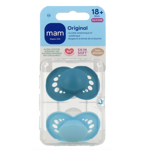 Original Sucette Silicone 18 mois et + Original Sucette Silicone 18 mois et +