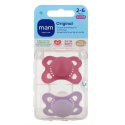 Original Sucettes Silicone 2-6 mois