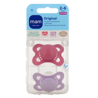 Original Sucettes Silicone 2-6 mois