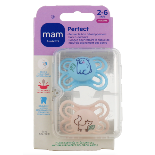 Perfect Sucette Silicone 2-6 mois Perfect Sucette Silicone 2-6 mois